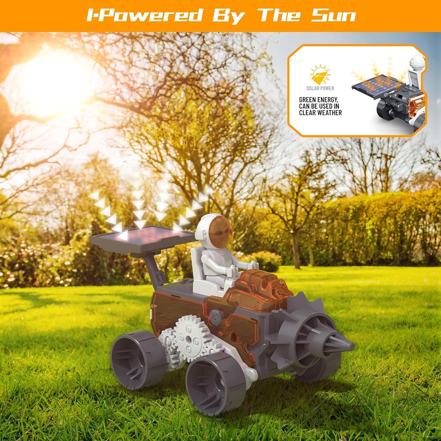 Solar Robot Kit - STEM Educational Space Robotics Set for Ages 8-12, Featuring Solar, Saltwater & Electrical Energy Experiments. A Perfect DIY Building Toy and Birthday Gift Idea for Boys & Girls Solar Robot Kit - STEM Educational Space Robotics Set for Ages 8-12, Featuring Solar, Saltwater & Electrical Energy Experiments. A Perfect DIY Building Toy and Birthday Gift Idea for Boys & Girls